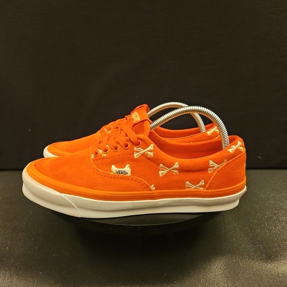 Vans WTAPS Og Era Lx Orange Bones Size 9.5 - Picture 6 of 14